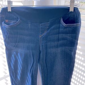 Joe’s flare mid rise maternity jeans